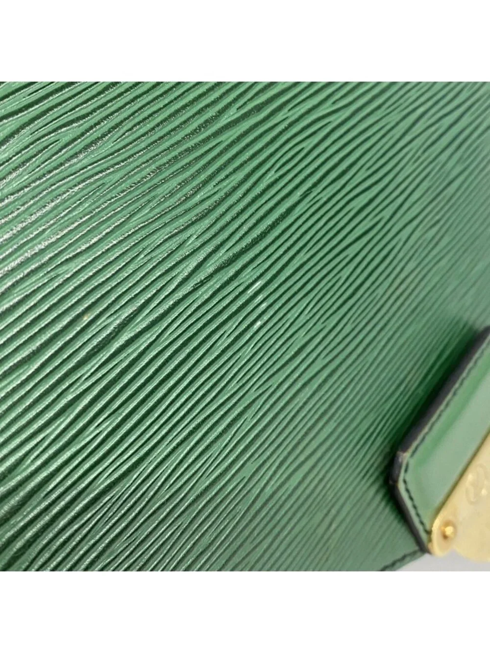 Louis Vuitton Briefcase Epi Porte Documents Bandouliere Borneo Green